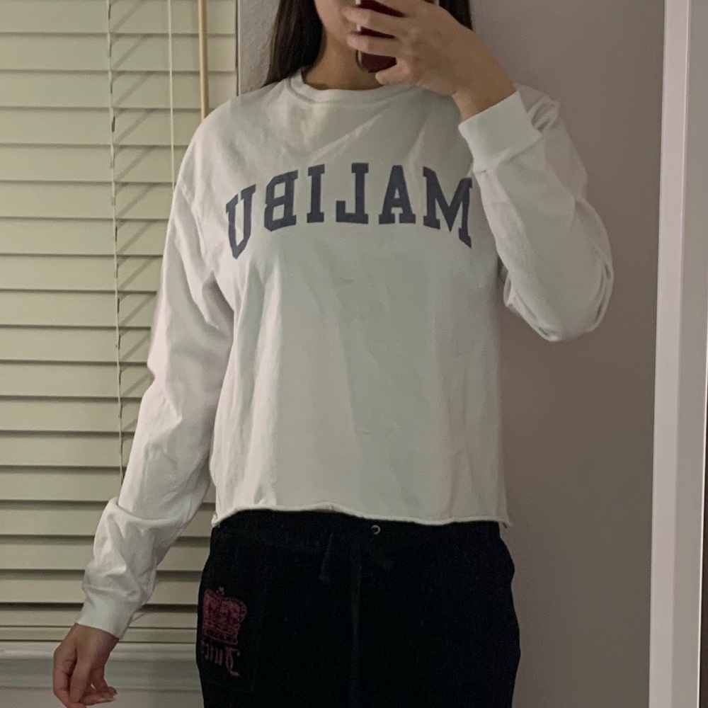 Brandy Melville Long sleeve Malibu Shirt